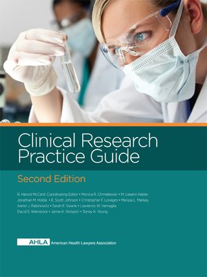 cover image of AHLA Clinical Research Practice Guide (Non-Members)